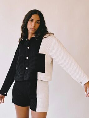 Aniela Parys Daisy Mini Waffle Jacket xs/s